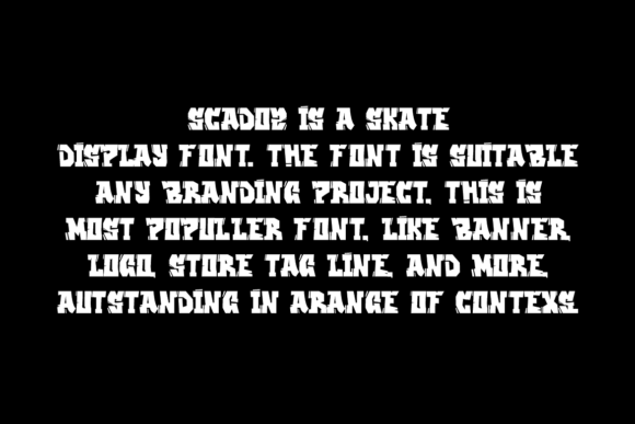 Gracs Scadoz Font PNG with transparent background - Preview 3