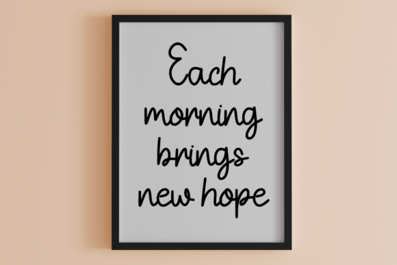 Homework Font - Preview 3