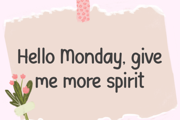 Mango Notes Font PNG with transparent background - Preview 1