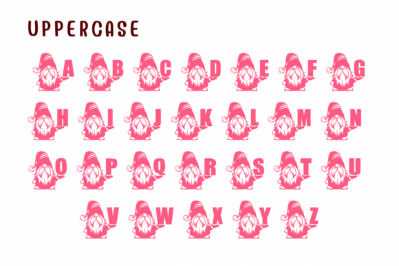 Mother Gnome Font PNG with transparent background - Preview 1