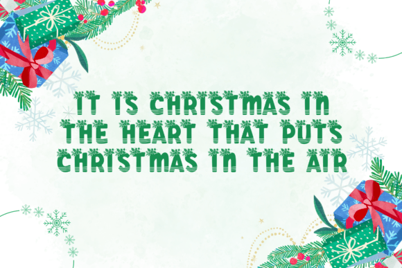 Quirky Jingle Font PNG with transparent background - Preview 1