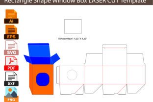 Round Rectangle Shape LASER CUT Box Graphic by DesignConcept · Creative ...
