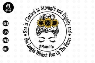 Sunflower Momlife SVG, Mother's Day SVG Graphic by Campfire Stories ...