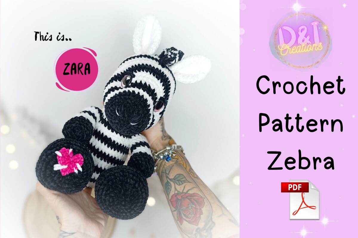 Zebra Crochet Pattern Amigurumi Pdf