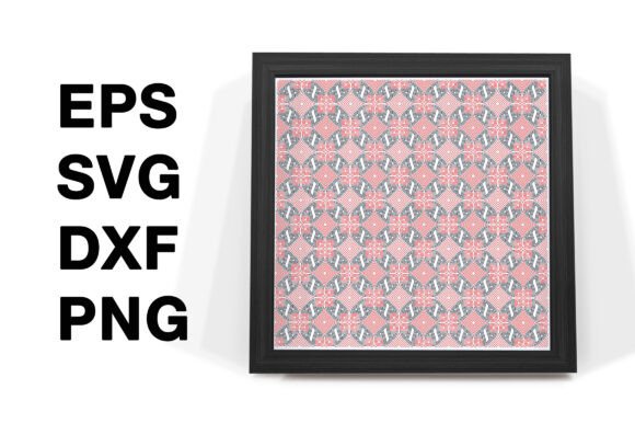 Seamless Geometric Pattern Template SVG Graphic by Graphicyes ...