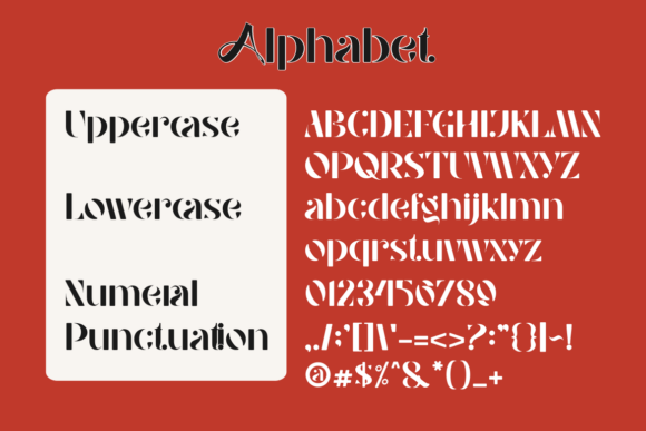 Astra Xavi Font - Preview 1