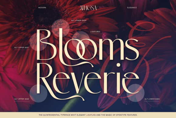 Athesa Luxurious Font - Preview 5