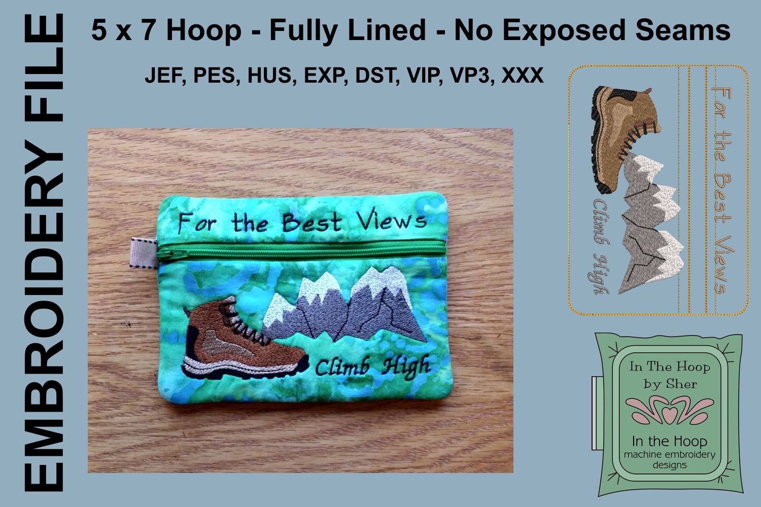 Best Views Zipper Bag
