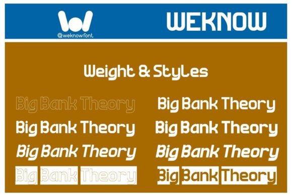 Big Bank Theory Font - Preview 5