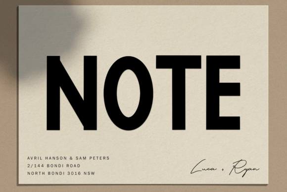 Break Time Font - Preview 4