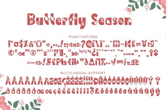 Butterfly Season Font - Preview 5