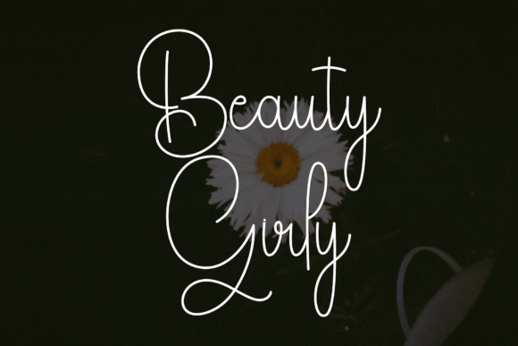 Darling Birthday Font PNG with transparent background - Preview 6