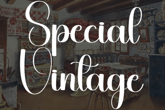 Digital Vintage Font - Preview 5