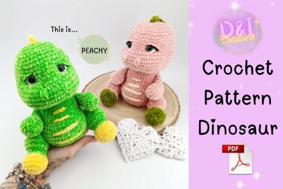 Dinosaur Crochet Pattern Amigurumi Pdf