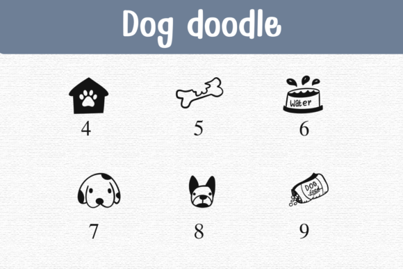 Dog Doodle Font - Preview 3