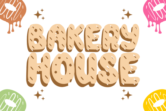 Donuts Font - Preview 1