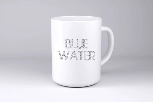 Dotted Flash Font - Preview 3