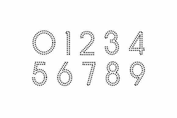 Dotted Flash Font - Preview 5