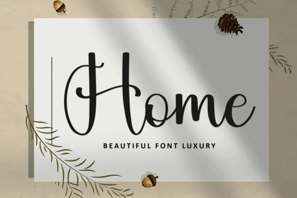 Flowery Font - Preview 2