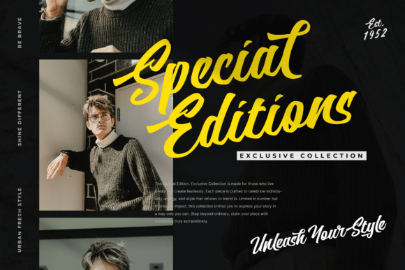 Heats Black Font - Preview 4