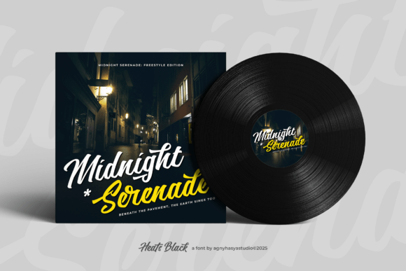 Heats Black Font - Preview 5