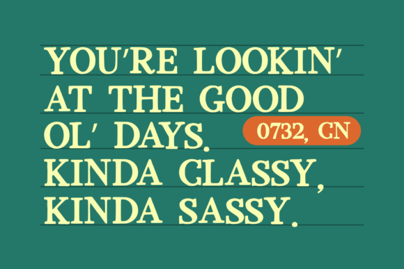 Jerkco Font PNG with transparent background - Preview 1