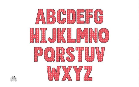 Nautical, Navy Bundle Font PNG with transparent background - Preview 4
