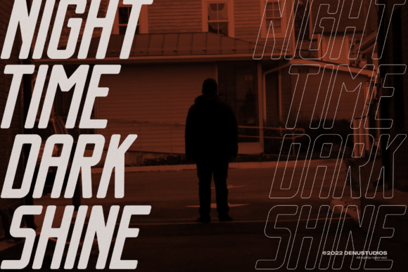 Outsiders Original Font PNG with transparent background - Preview 1