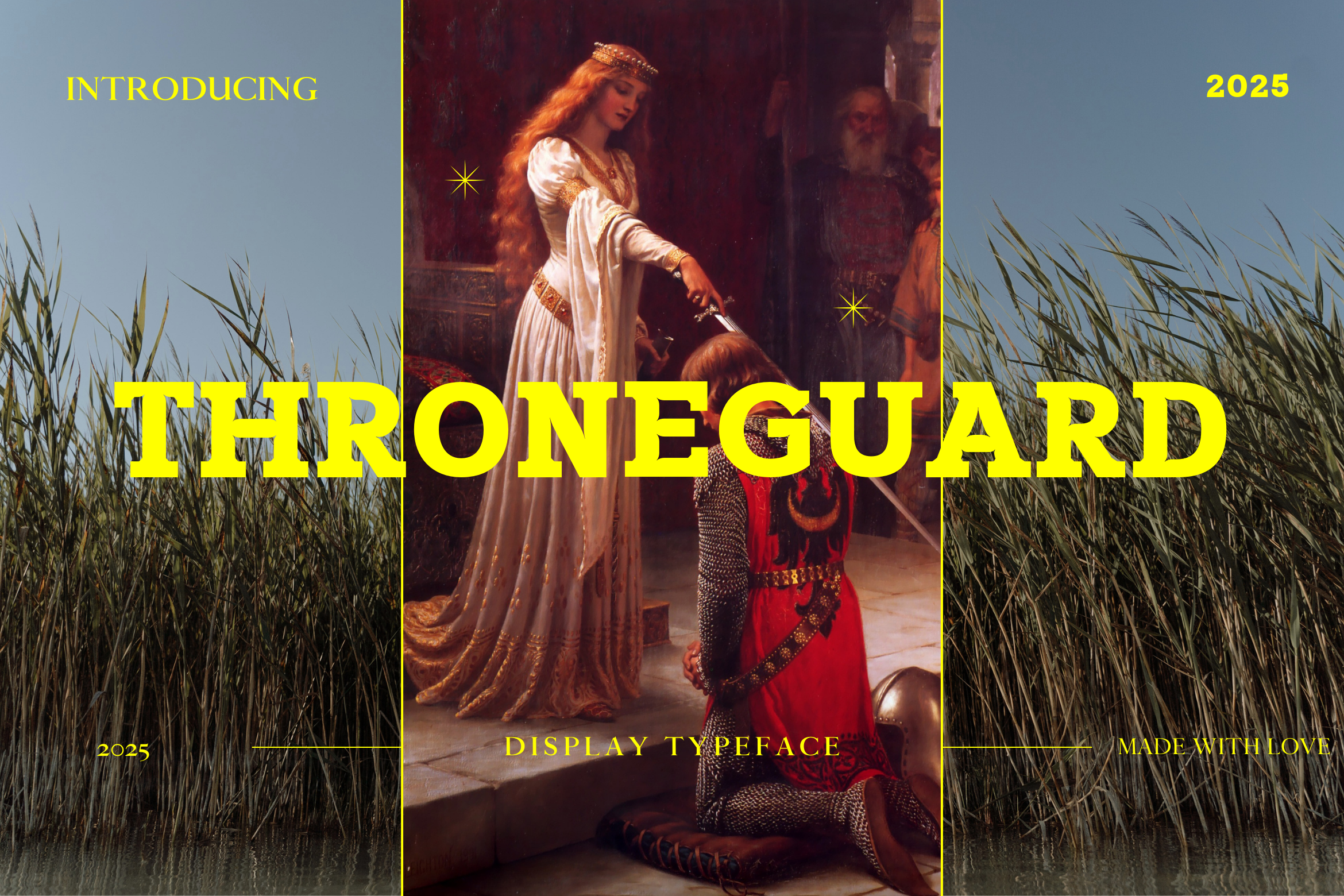 Throneguard preview, medieval warrior display