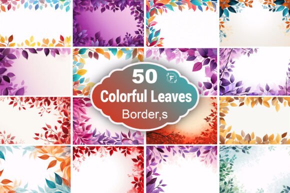 Flower Border Clipart Graphic by Forhadx5 · Creative Fabrica