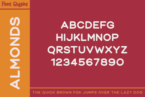 Almonds Font - Preview 3