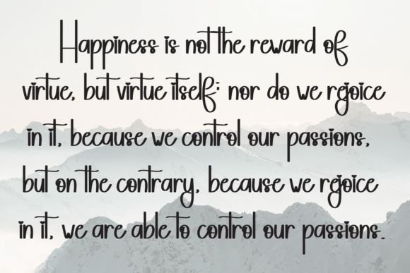 Birthday Font - Preview 5