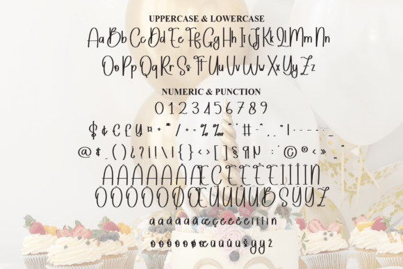 Birthday Font - Preview 6