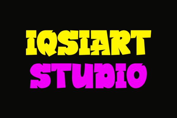 Blosh Swors Font - Preview 2