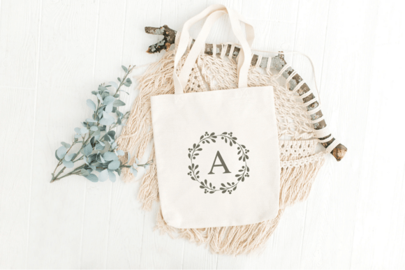 Blossom Monogram Font - Preview 3