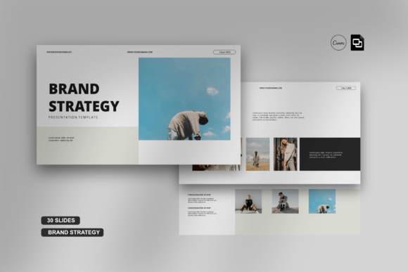 Brand Strategy Google Slides Canva