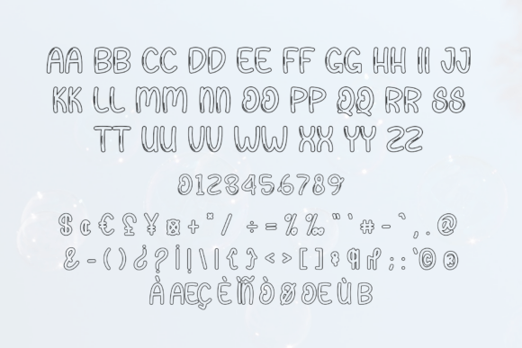 Bubbles Font - Preview 3