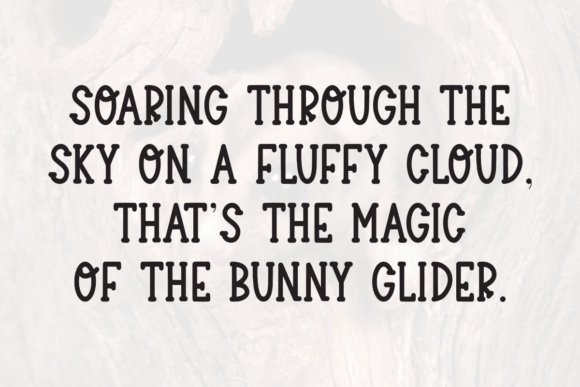 Bunny Glider Font - Preview 2