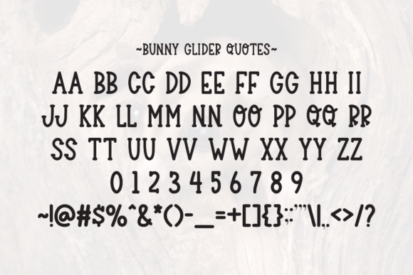 Bunny Glider Font - Preview 5
