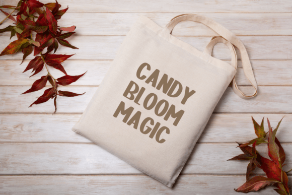 Candy Bloom Font - Preview 1