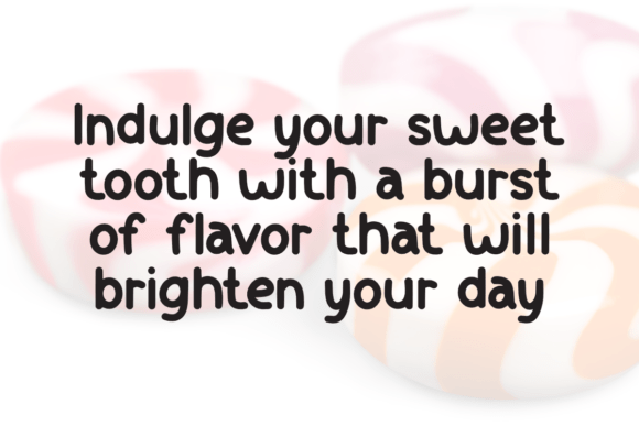 Candy Hatch Font - Preview 2