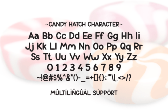 Candy Hatch Font - Preview 5