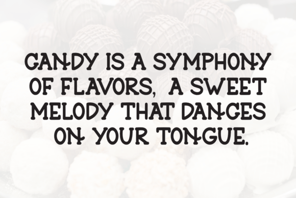 Candy Patch Font - Preview 2