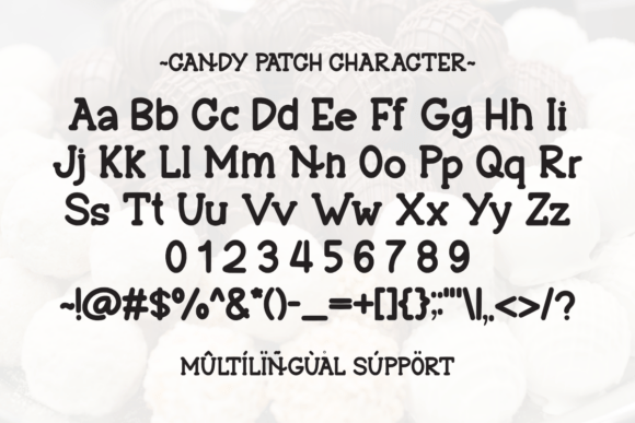 Candy Patch Font - Preview 5
