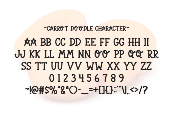 Carrot Doodle Font - Preview 5