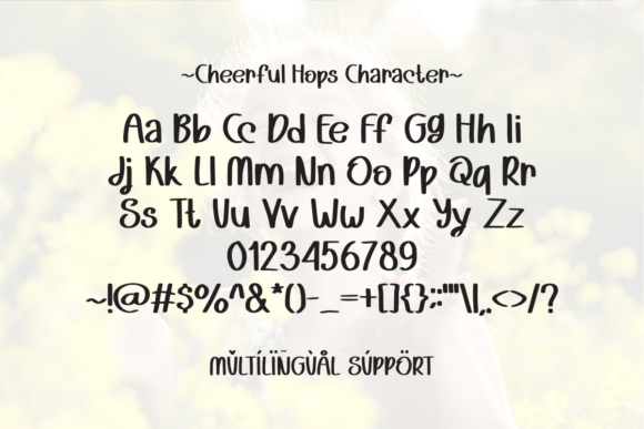 Cheerful Hops Font - Preview 5