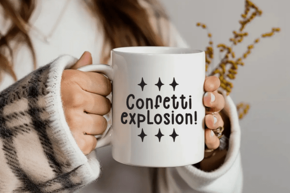 Confetti Simple Font - Preview 3