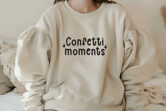 Confetti Simple Font - Preview 4