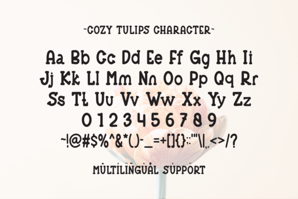Cozy Tulips Font - Preview 5