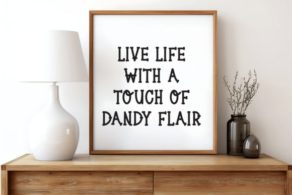 Dandy Peep Font - Preview 1